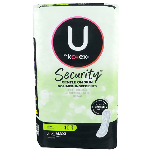 U By Kotex Security Heavy - 44 Count