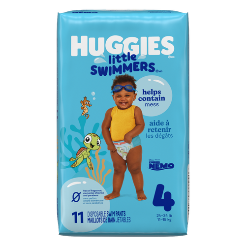 Huggies Little Swimmers Size 4 Disposable Swim Pants - 11 Count Image 1 of 2