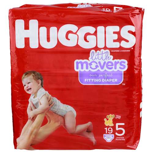 Huggies 5 Over Diaper - 19 Count