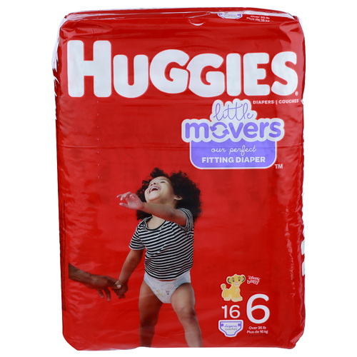 Huggies 6 Over Diapers - 16 Count