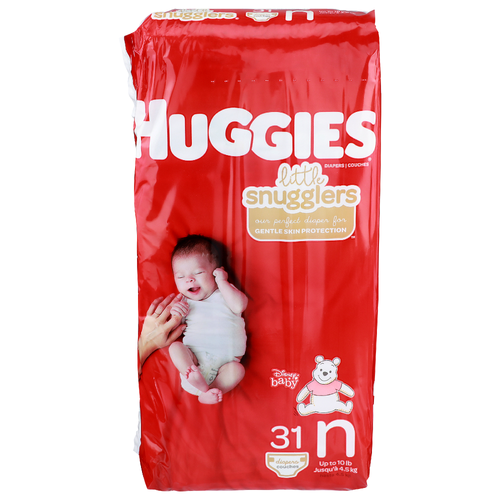 Huggies Diapers - 31 Count