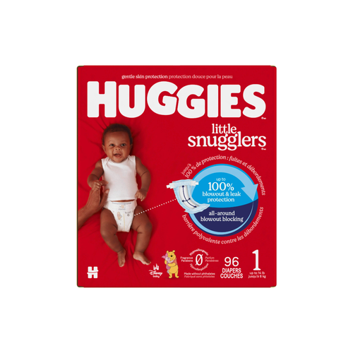 Huggies Little Snugglers Size 1 Diapers - 96 Count Image 1 of 2