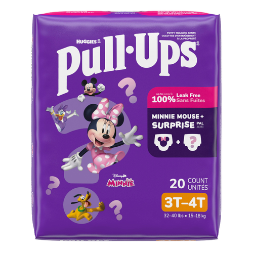 Huggies Pull-Ups Girl's 3T-4T Training Pants - 20 Count Image 1 of 2