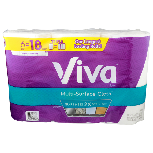 Viva Towels - 6 Count