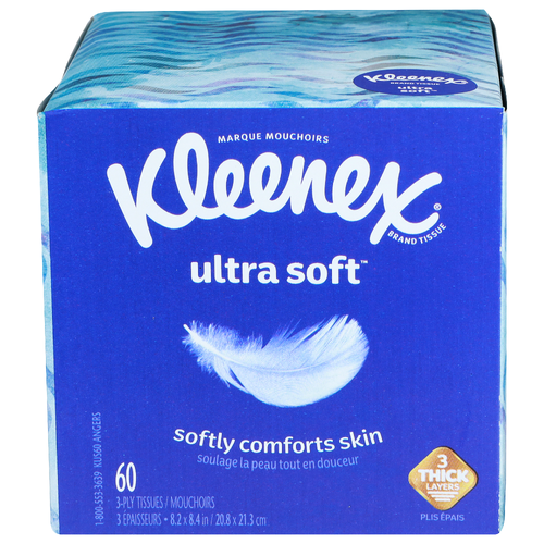 Kleenex Ultra Soft Tissue - 60 Count