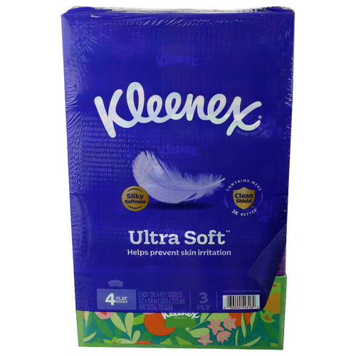 Kleenex Ultra Soft Facial Tissues - 4 Count Image 1 of 2