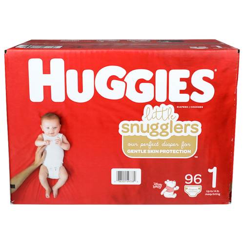 Huggies 1 Up To Diapers - 96 Count