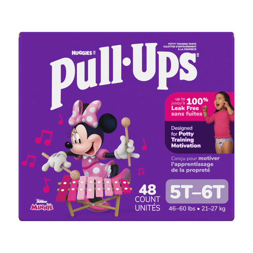 Pull-Ups Lrndesgn Gigapk Trningpnt SZ4 Grl 48 - 0.54 Cubic foot Image 1 of 2