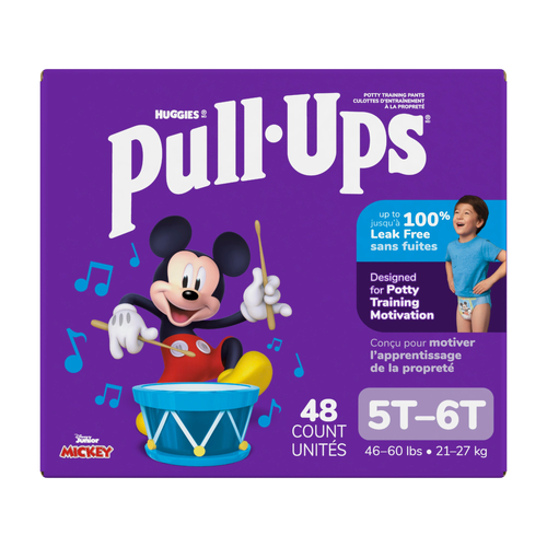 Pull-Ups Lrndesgn Gigapk Trningpnt SZ4 Boy 48 - 0.54 Cubic foot Image 1 of 2