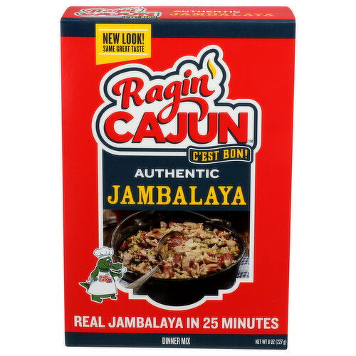 Ragin Cajun Tasty Authentic Jambalaya - 8 Ounce