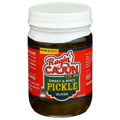RAGIN' CAJUN Sweet & Spicy Pickles - 12 Ounce