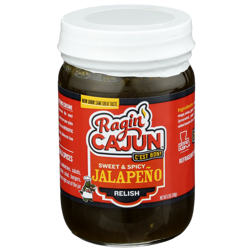 Ragin Cajun Sweet & Spicy Jalapeño Relish - 12 Ounce