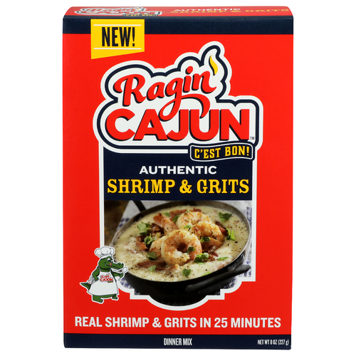 Ragin Cajun Shrimp & Grits Dinner Mix - 8 Ounce