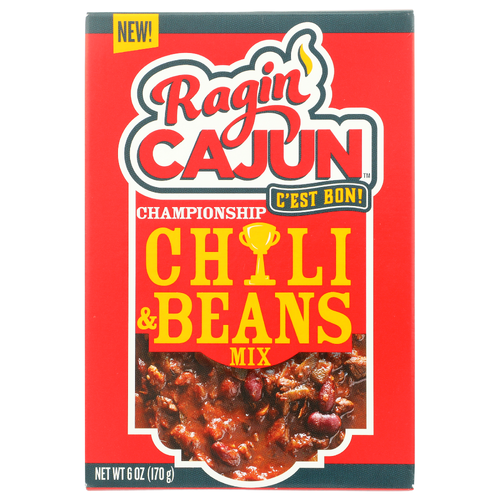 Ragin’ Cajun Championship Chili With Beans Mix - 6 Ounce Image 1 of 2