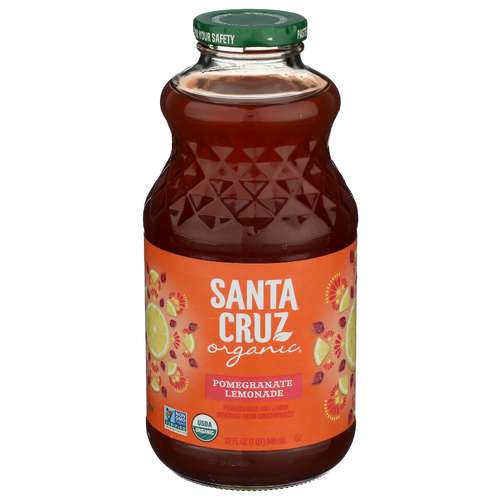 Santa Cruz Organic Pomegranate, Lemon Pomegranate Lemonade - 32 Fluid Ounce Image 1 of 4