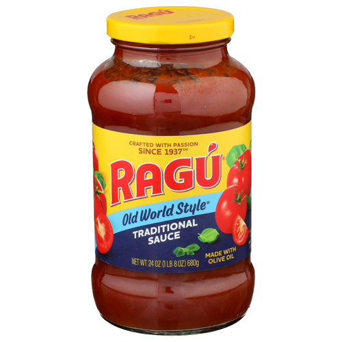Ragu Made With Olive Oil Old World Style Traditional Sauce - 24 Ounce