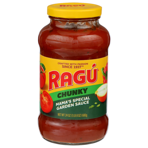 Ragu Chunky Mama's Special Garden Sauce - 24 Ounce