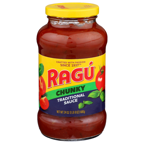 Ragu Chunky Traditional Sauce - 24 Ounce