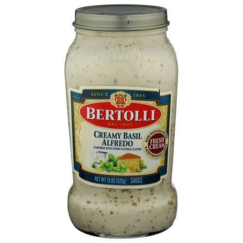 Conagra Brands Bertolli Creamy Basil Alfredo Sce - 15 Ounce