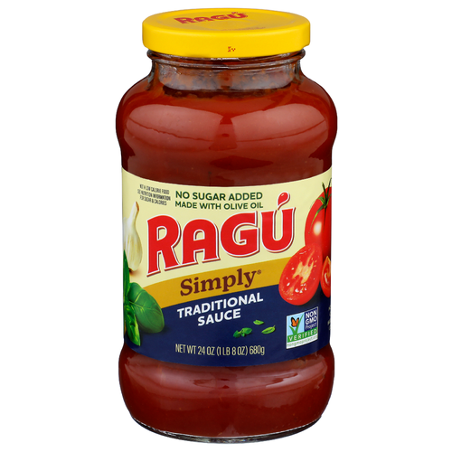 Ragu Simply Traditional Sauce - 24 Ounce