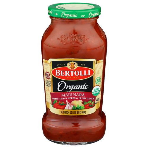 Bertolli Marinara Organic Sauce - 24 Ounce