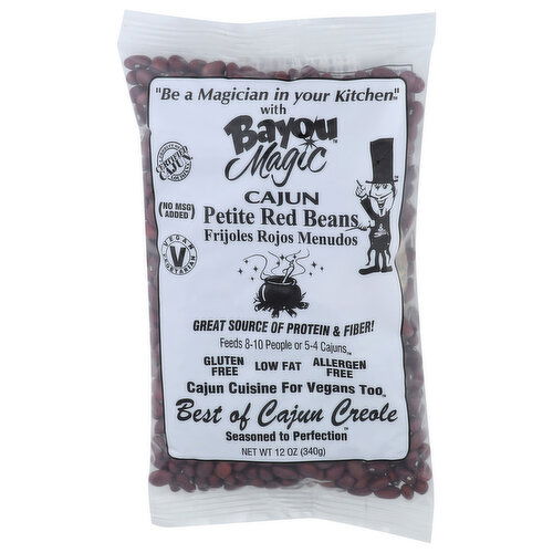 Bayou Magic Cajun Petite Red Beans - 12 Ounce