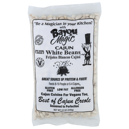 Bayou Magic Cajun White Beans - 12 Ounce