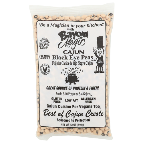 Bayou Magic Cajun Black Eye Peas - 12 Ounce