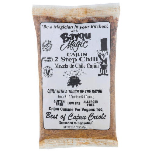 Bayou Magic Cajun 2 Step Chili - 10 Ounce