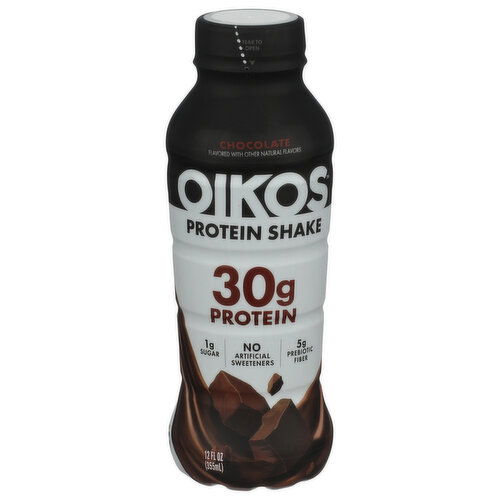 Oikos Chocolate Protein Shake - 12 Fluid Ounce Image 1 of 4