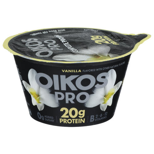 Oikos Pro Vanilla Greek Yogurt - 5.3 Ounce Image 1 of 4
