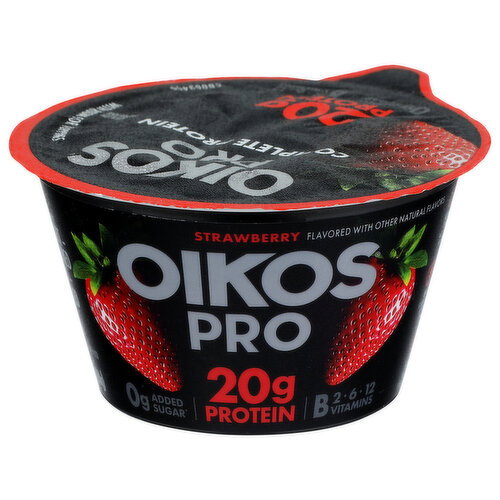 Oikos Pro Strawberry Protein Yogurt - 5.3 Ounce Image 1 of 4