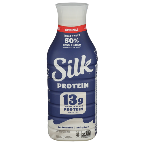 Silk Rfg High Pro Soy Milk Orig - 48 Fluid Ounce Image 1 of 4