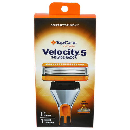 Top Care Everyday Velocity 5-Blade Razor - 1 Each