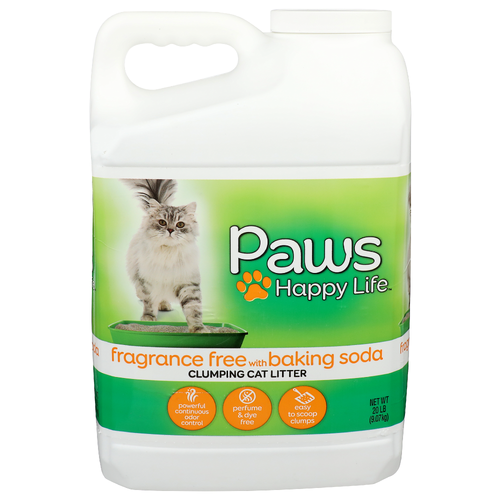 Paws Happy Life Clumping Cat Litter - 20 Pound