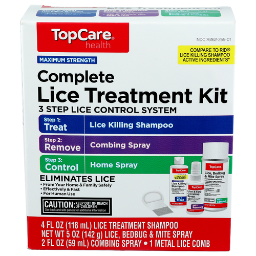 Top Care Health Complete Lice Treatment Kit - 1 Each