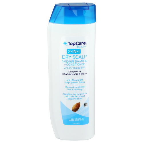 Topcare Beauty 2-IN-1 Dry Scalp Dandruff Shampoo & Conditioner  - 12.5 Fluid Ounce Image 1 of 2