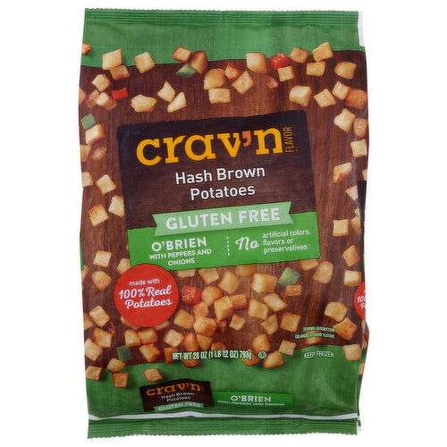 Crav'n Flavor O'brien Hash Brown Potatoes - 28 Ounce