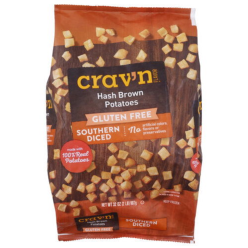 Crav'n Flavor Southern Diced Hash Brown Potatoes - 32 Ounce