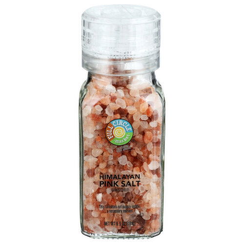 Full Circle Market Himalayan Pink Salt Grinder - 6.5 Ounce Image 1 of 4