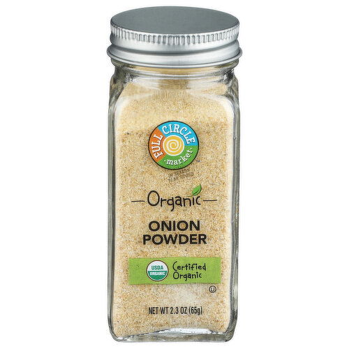 Full Circle Market  Organic Onion Powder - 2.3 Ounce Image 1 of 3