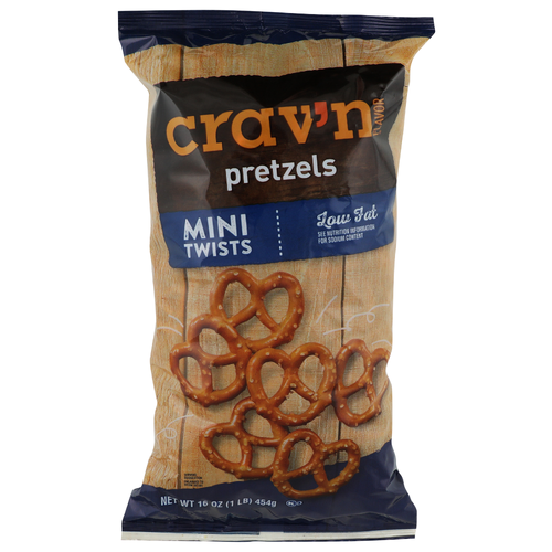 Crav'n Mini Twist Pretzels - 16 Ounce