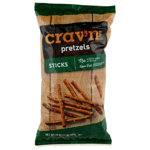 Cravn Flavor Pretzel Sticks - 16 Ounce