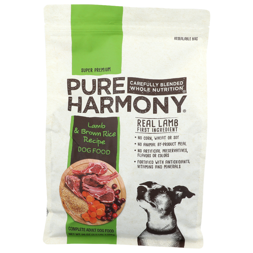 Pure Harmony Lamb & Brown Rice Recipe Dog Food - 56 Ounce Image 1 of 4