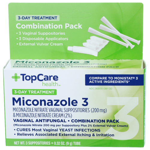 Topcare Health Miconazole 3 - 0.32 Ounce