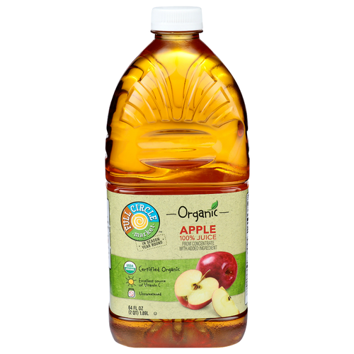 Full Circle Market Apple Juice - 64 Fluid Ounce