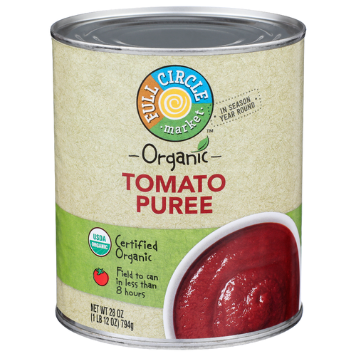 Full Circle Market Tomato Puree - 28 Ounce