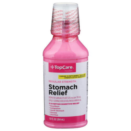 Top Care Health Regular Strength Stomach Relief - 12 Fluid Ounce