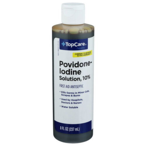 Top Care Tc Topical Povidone Iodine Sol - 8 Fluid Ounce Image 1 of 2