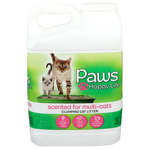 Paws Happy Life Clumping Cat Litter - 20 Pound